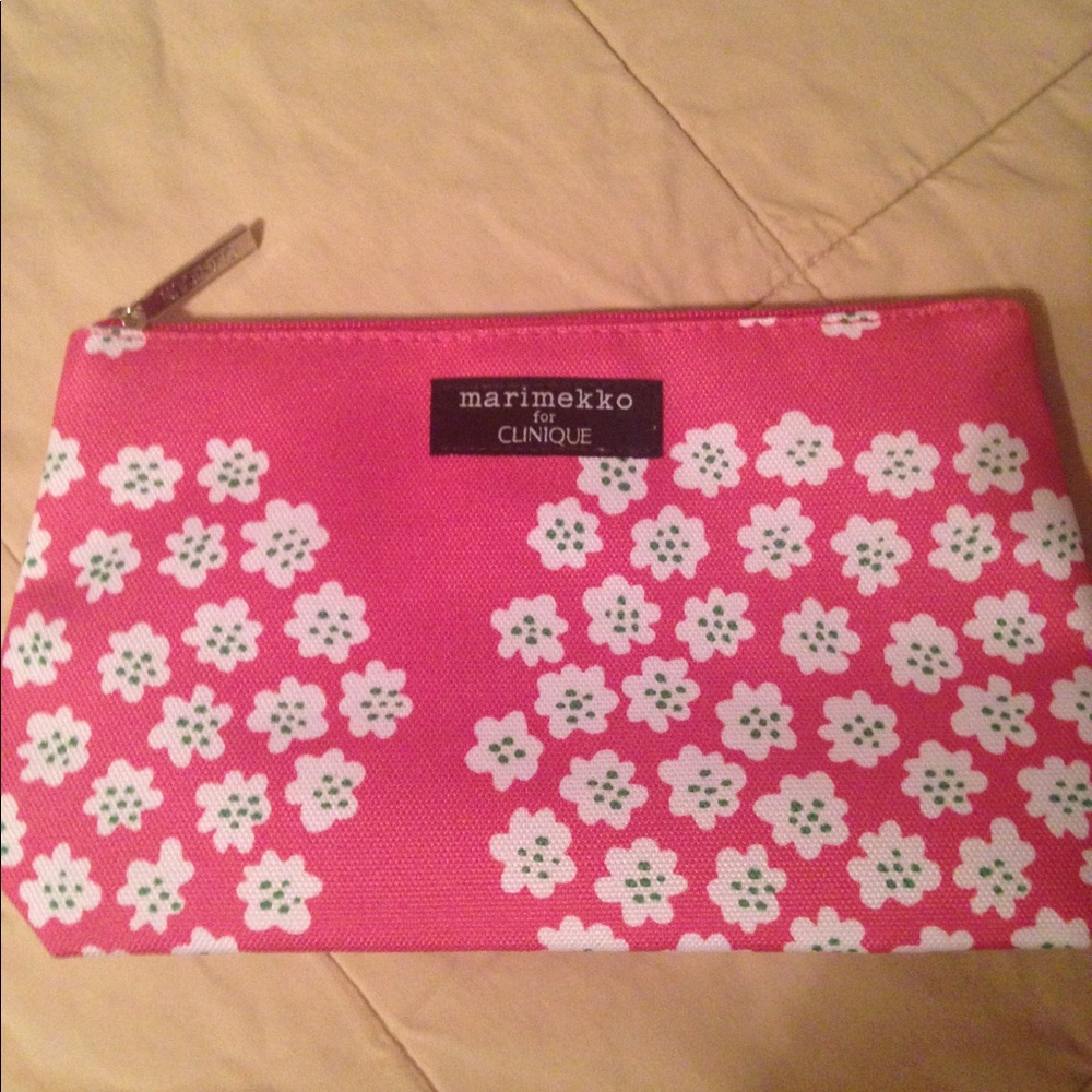 Clinique make up bag